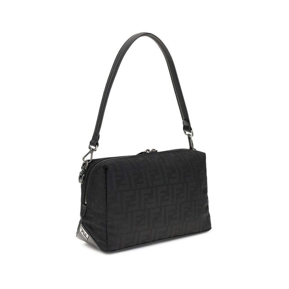 Fendi Black Nylon Shoulder Bag