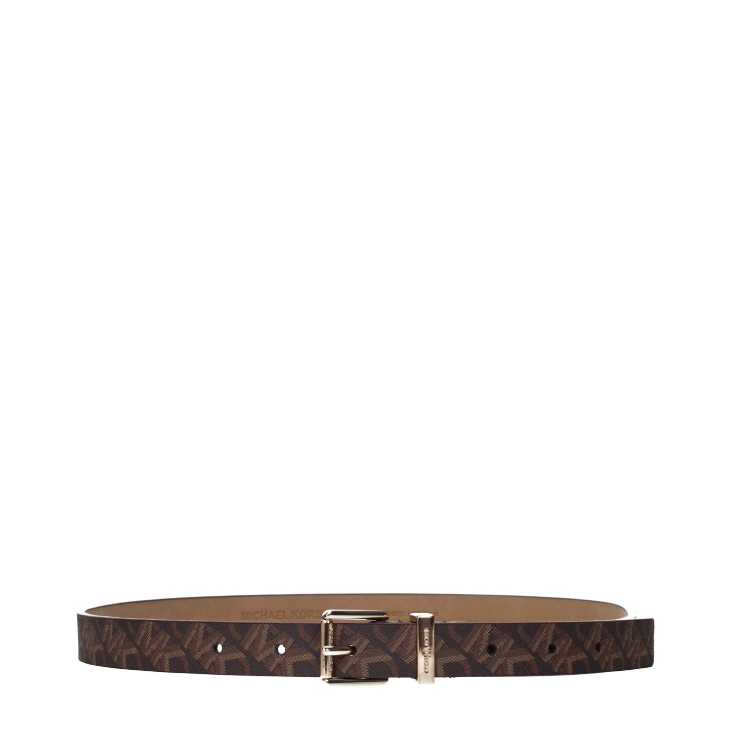 Michael Kors Brown Fabric Regular Belt