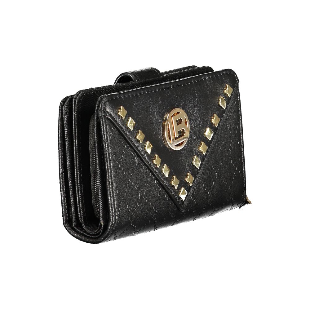 Laura Biagiotti Black Polyethylene Women Wallet
