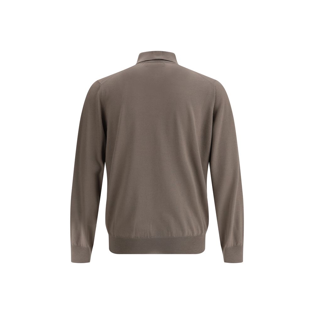 Brunello Cucinelli Bicolor Cashmere Dress Shirt