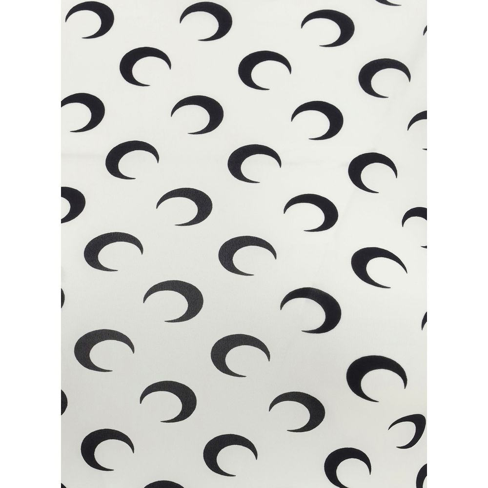 Marine Serre White Polyamide Top