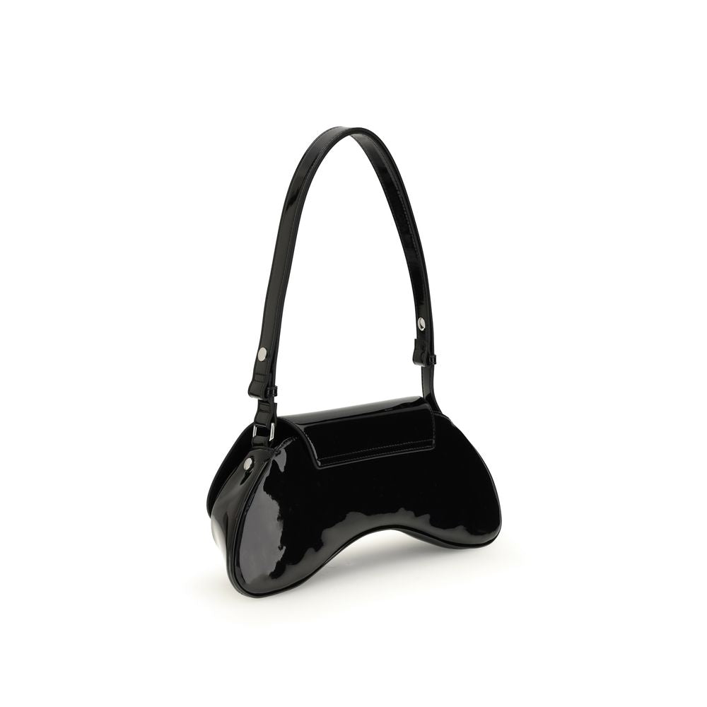 Diesel Black Polyethylene Shoulder Bag