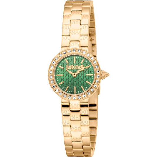 Just Cavalli Yellow Stainless Steel Dress Watch