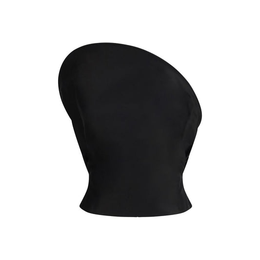 Magda Butrym Black Cotton Top