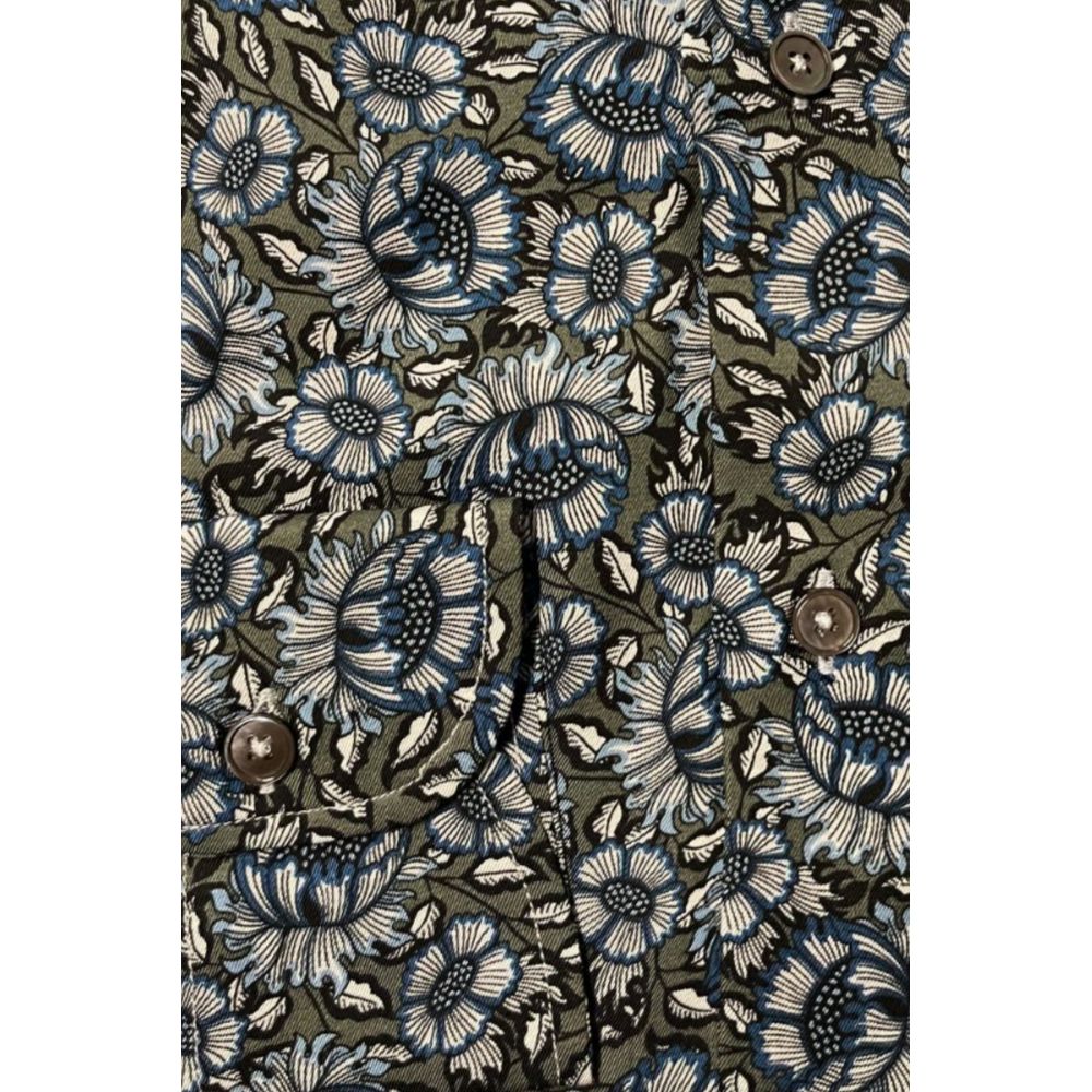 Bagutta Multicolor Cotton Men Shirt