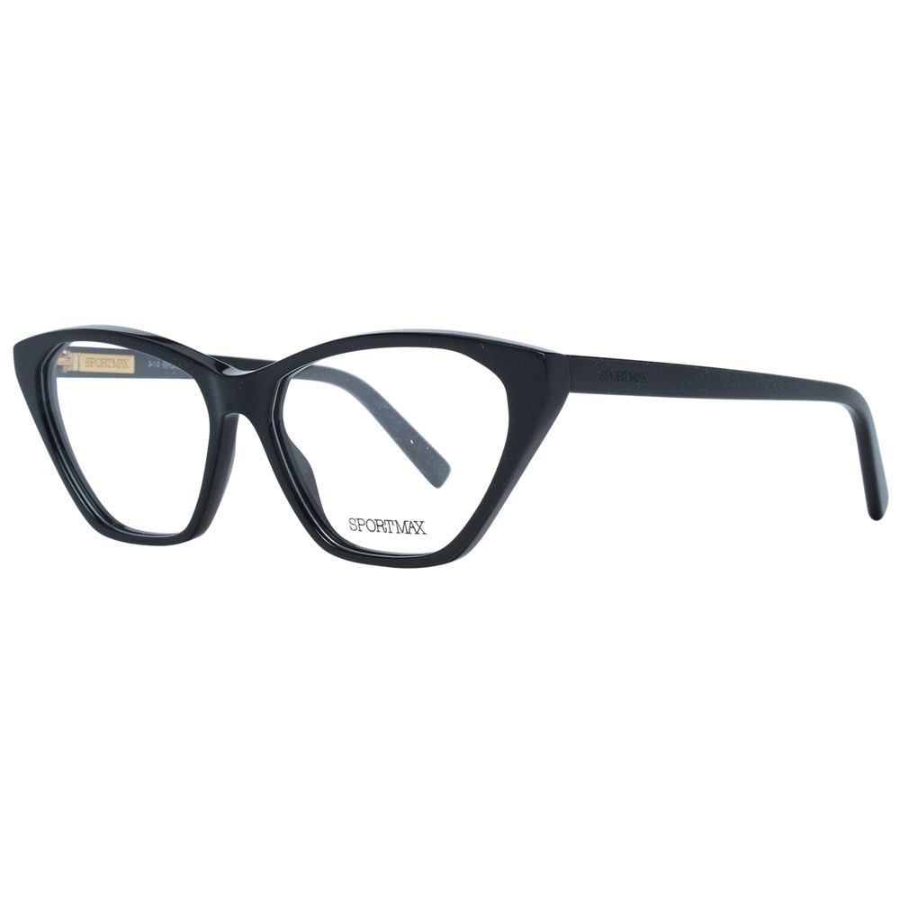 Sportmax Black Women Glasses Frame