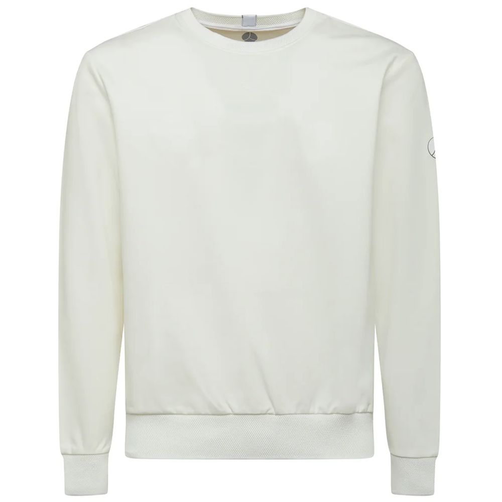 People Of Shibuya White Cotton Men Sweater