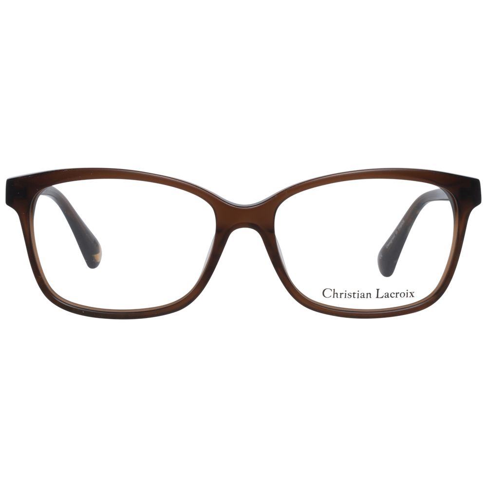 Christian Lacroix Brown Women Glasses Frame