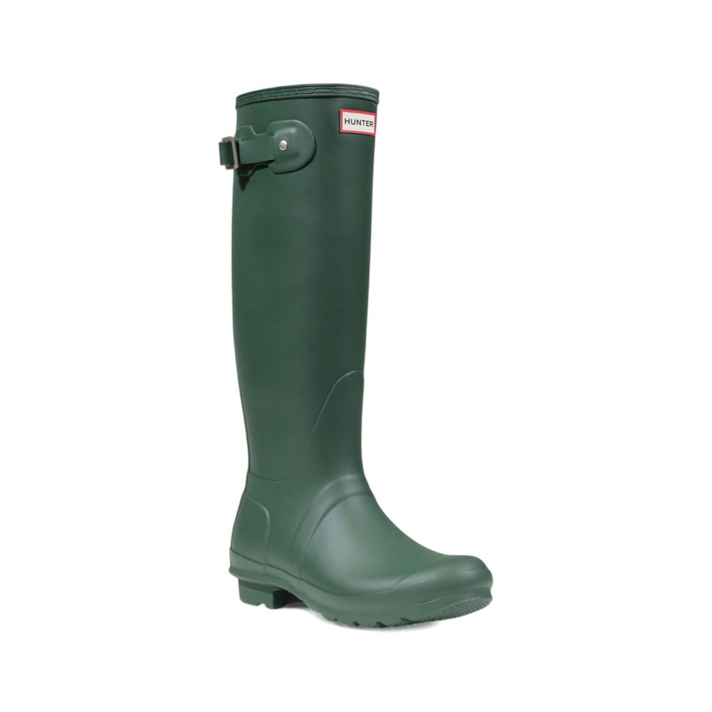 Hunter Green Recycled Polyester Ankle