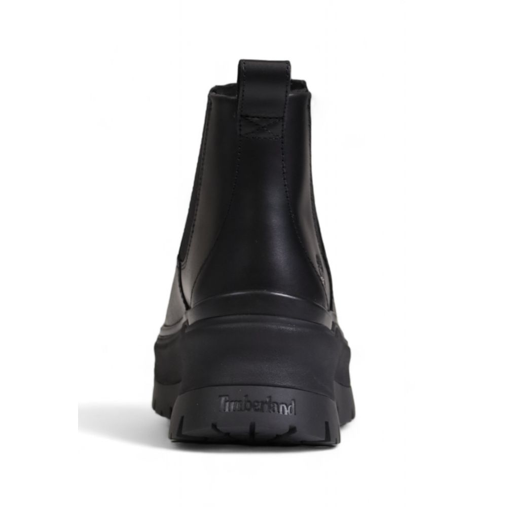 Timberland Black Leather Ankle