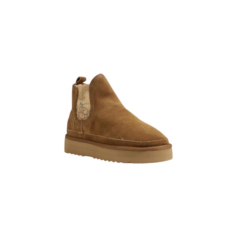 Alviero Martini Prima Classe Beige Leather Ankle