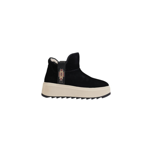 ASH Black Suede Leather Ankle