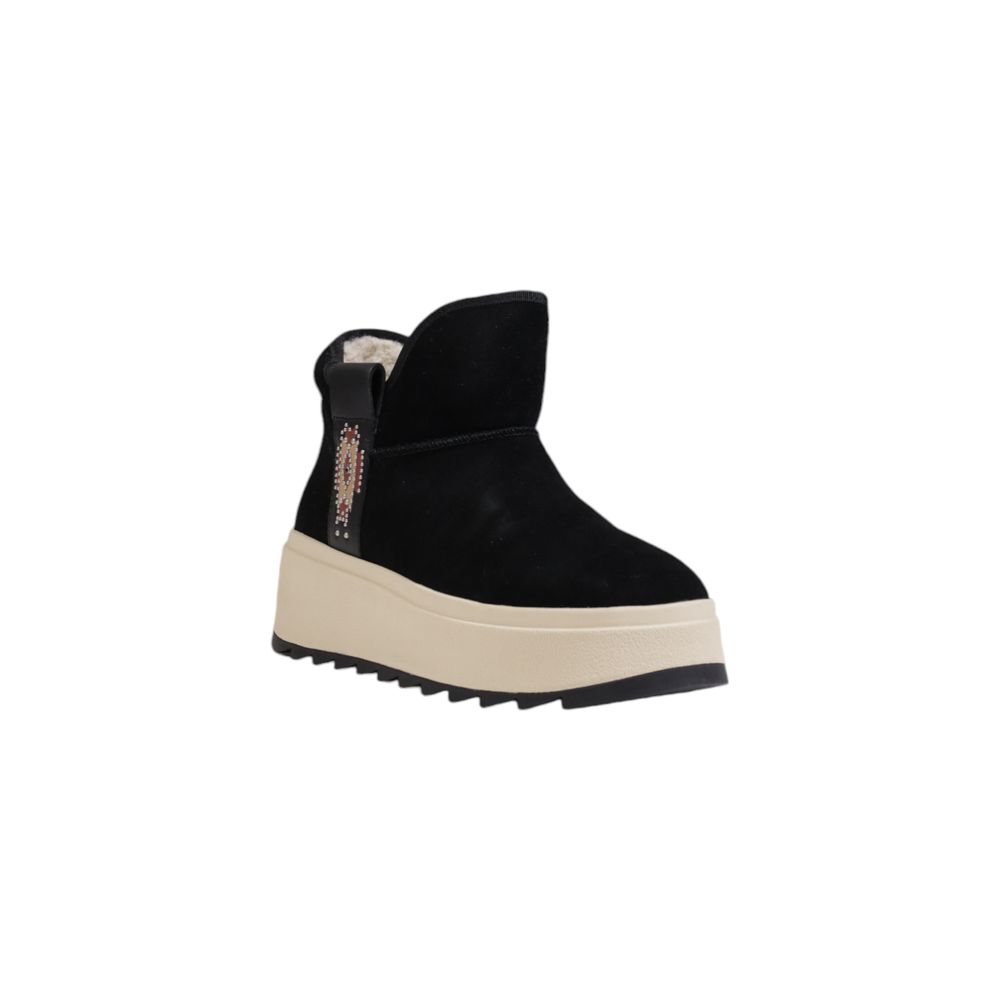 ASH Black Suede Leather Ankle