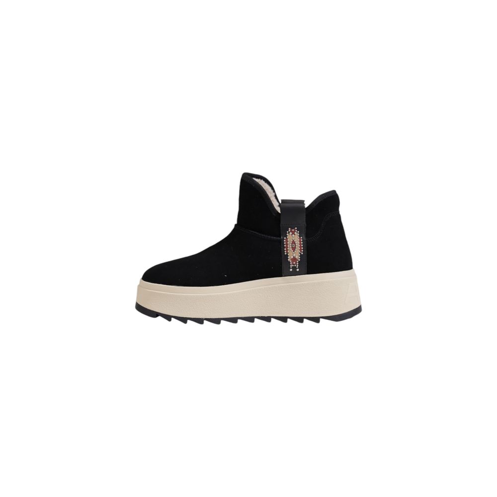 ASH Black Suede Leather Ankle