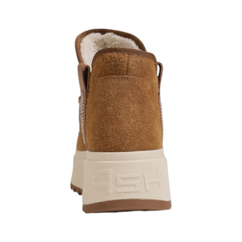 ASH Brown Suede Leather Ankle