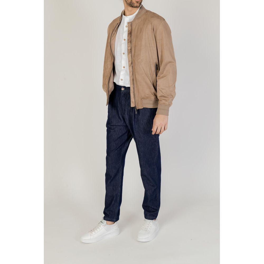 Hamaki-Ho Brown Polyester Jackets & Coat