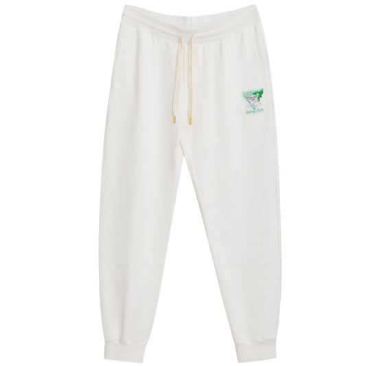 Casablanca White Cotton Athletic Pants