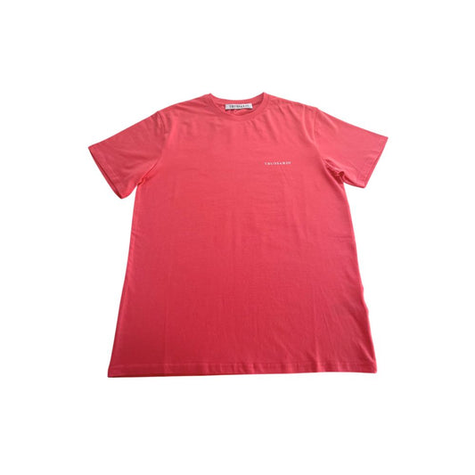 Trussardi Beachwear Red Cotton Men's T-Shirt