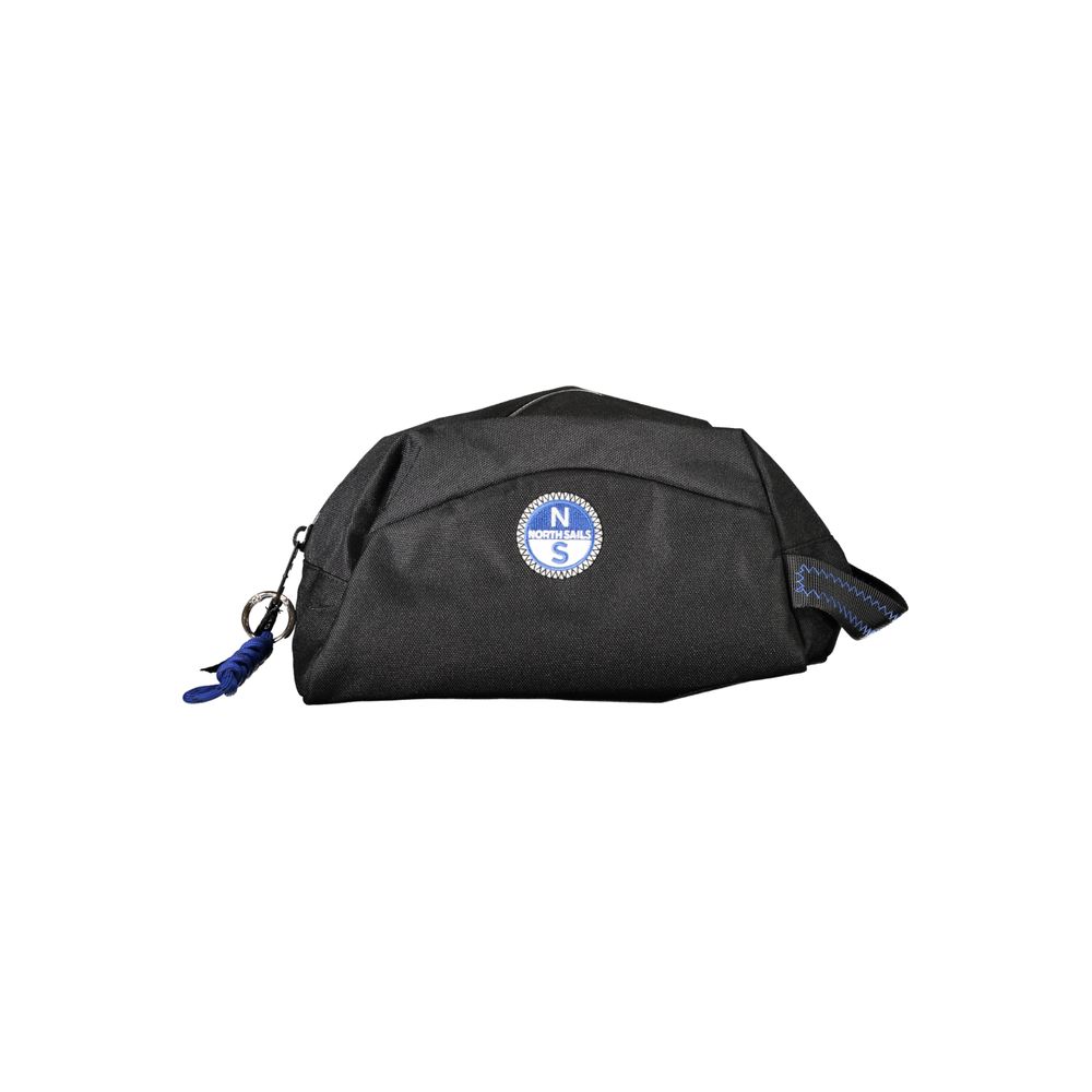 North Sails Black Polyester Men Leather Accessory