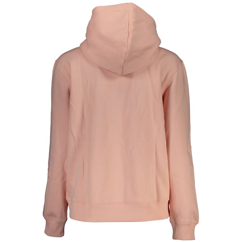 Calvin Klein Pink Cotton Women's Hooded Sweater
