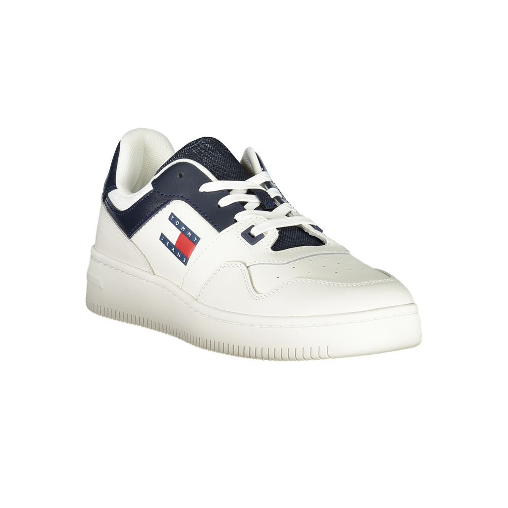 Tommy Hilfiger Blue Leather Men Sneaker