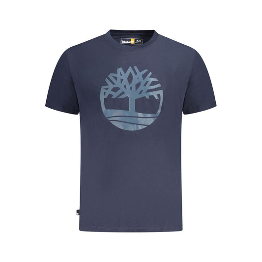Timberland Blue Cotton T-Shirt