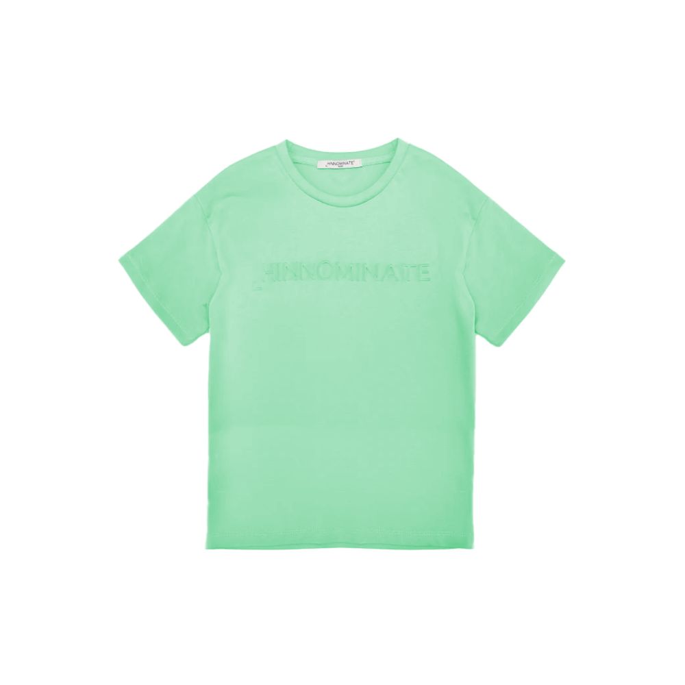 Hinnominate Green Cotton Women T-Shirt