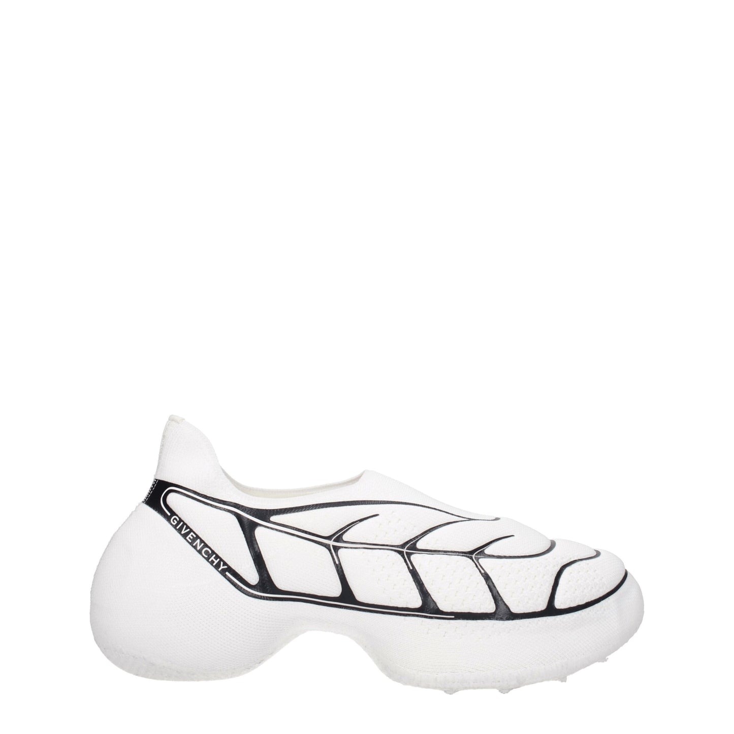 Givenchy White Fabric Low Top Sneakers