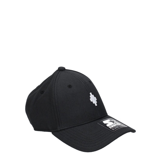 Marcelo Burlon Black Marabou Cap (Baseball Hat)