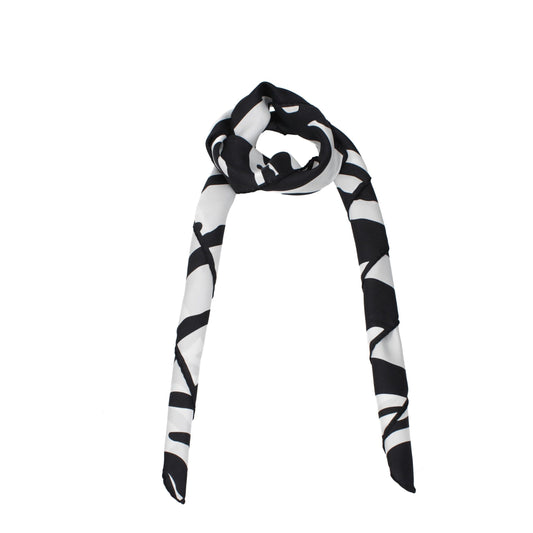Dolce & Gabbana Black Silk Foulards