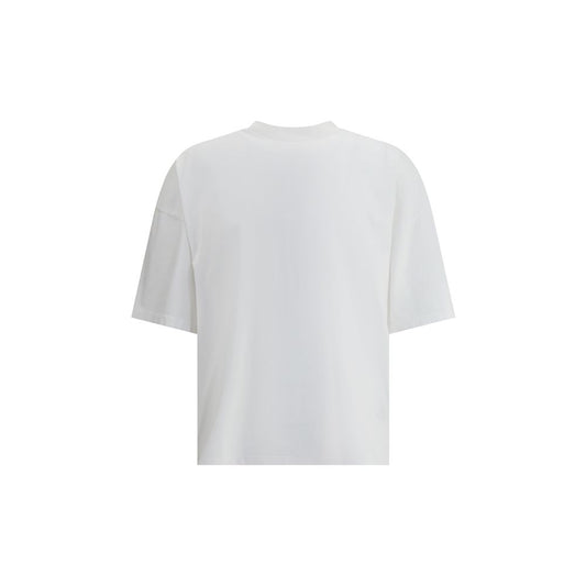 Haikure White Cotton T-Shirt