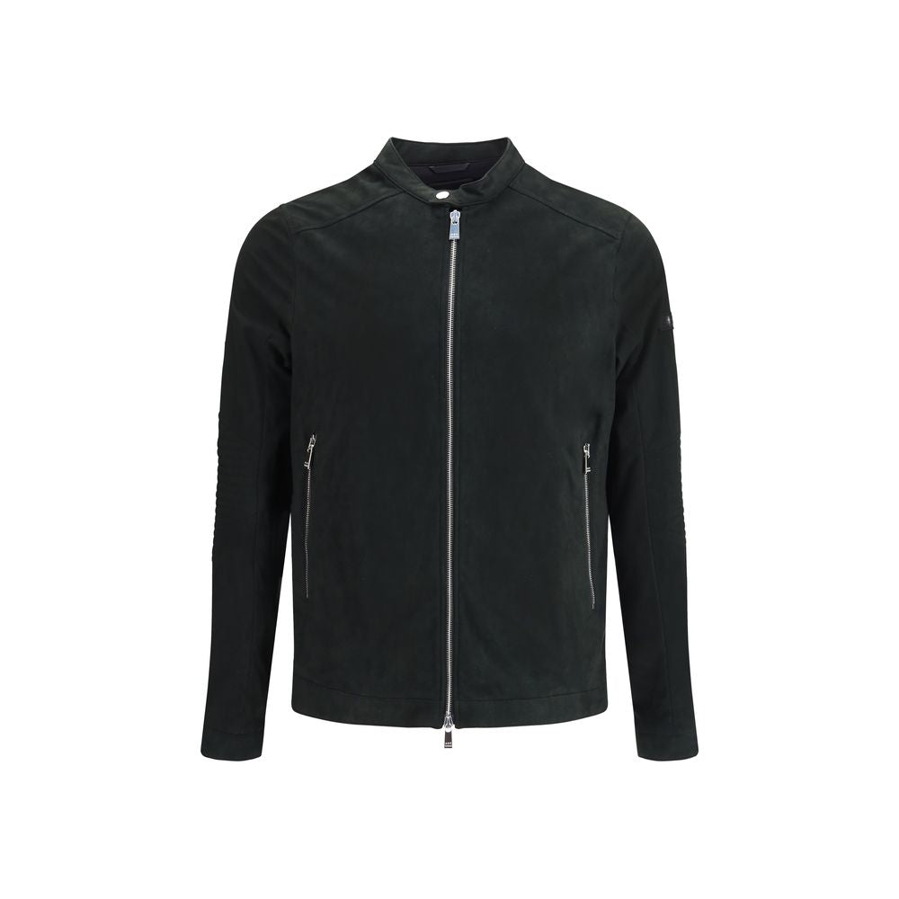 Tatras Black Leather Jacket