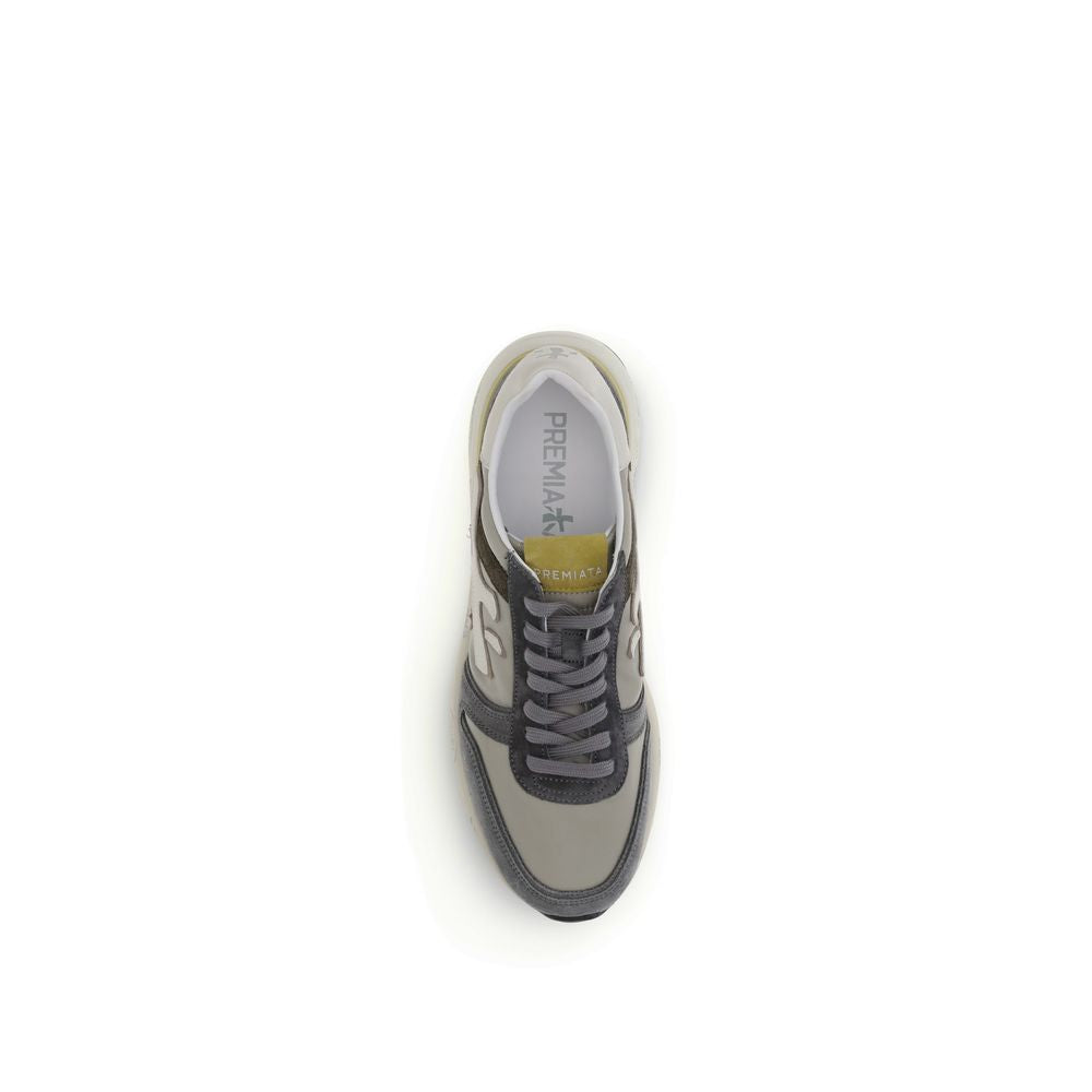 Premiata Multicolor Calf Leather Bos Taurus Low Top Sneakers