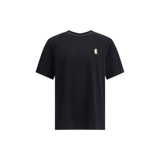 Maison Kitsuné Black Cotton T-Shirt