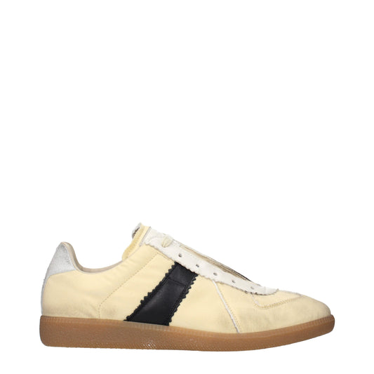 Maison Margiela Beige Fabric Chunky Sneakers