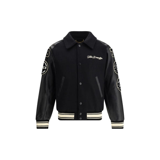 Golden Goose Black Fleece Wool Bomber
