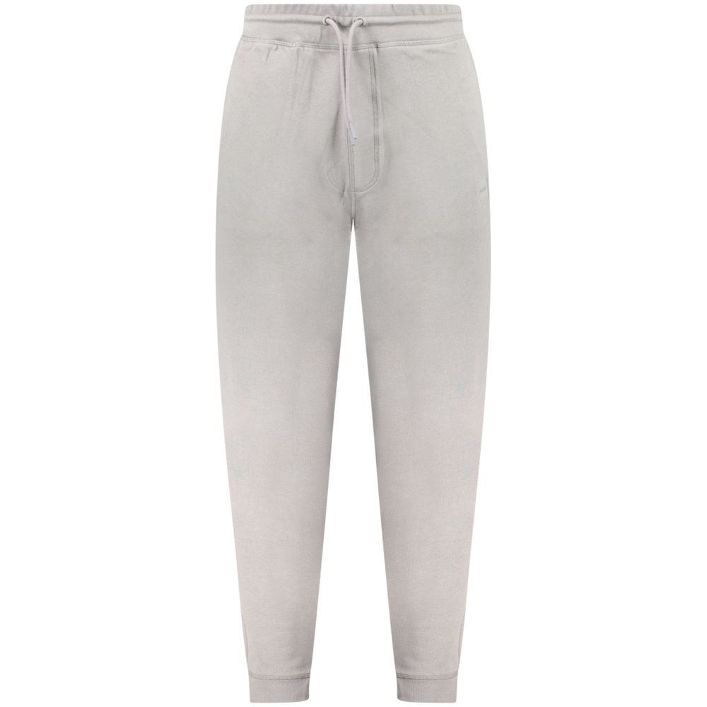 Hugo Boss Gray Cotton Pant