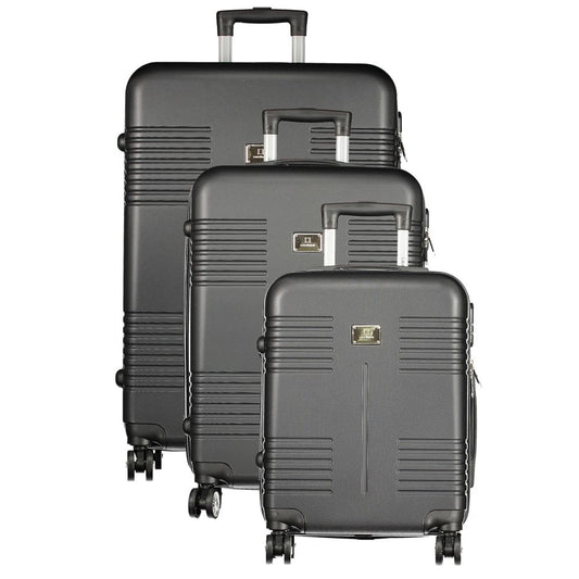 Laura Biagiotti Black Polyethylene Luggage And Travel