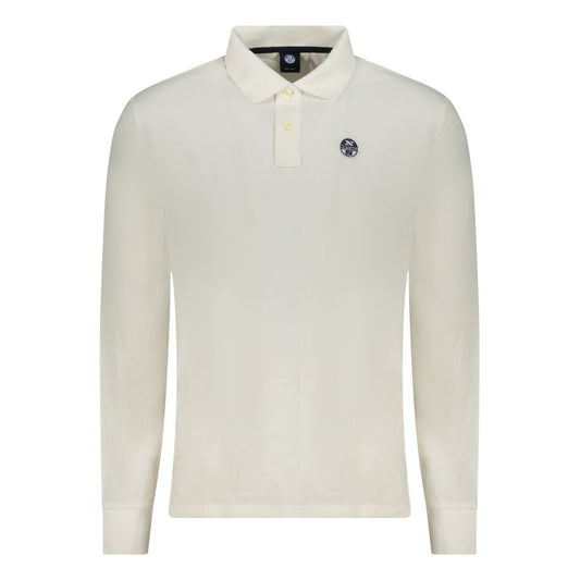 North Sails White Cotton Polo Shirt