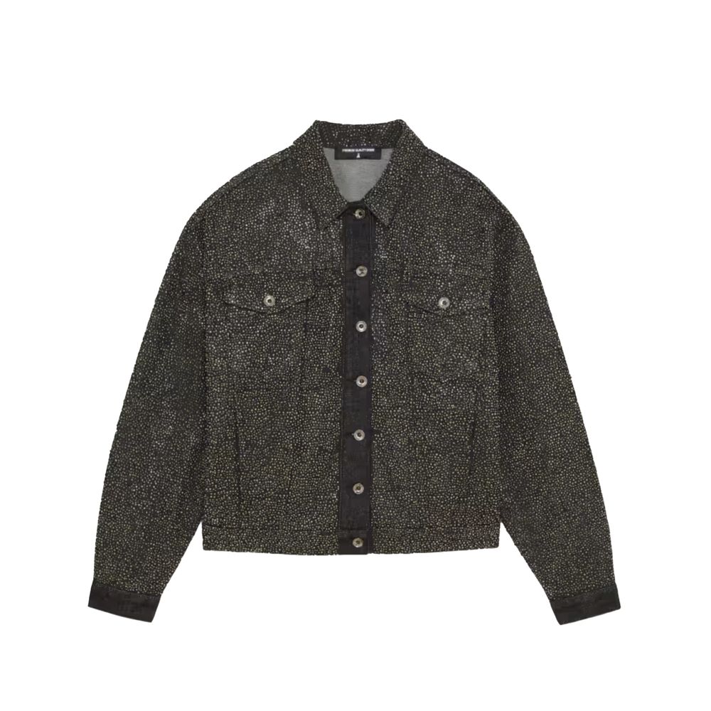 Patrizia Pepe Black Cotton Jackets & Coat