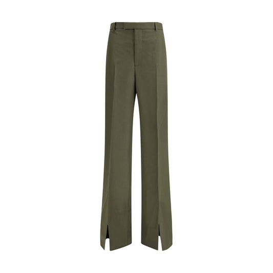 Gucci Green Wool Pants