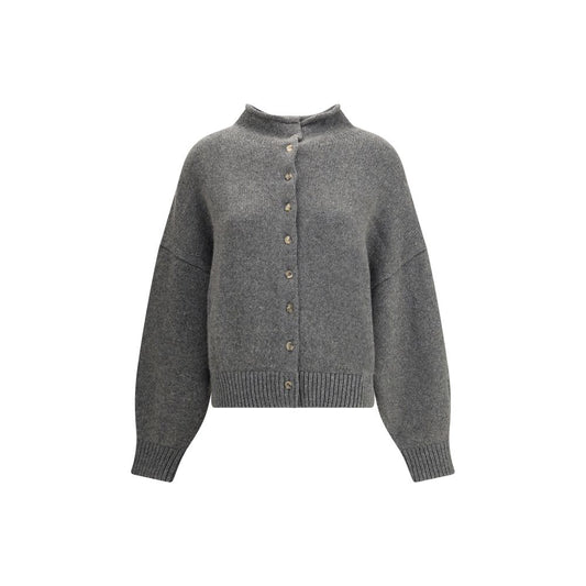 Khaite Gray Cashmere Cashmere Sweater