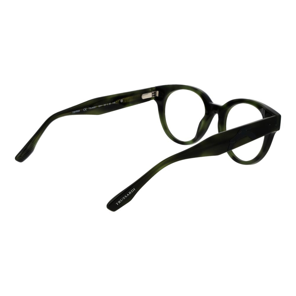 Trussardi Green Acetate Glasses (Frames)