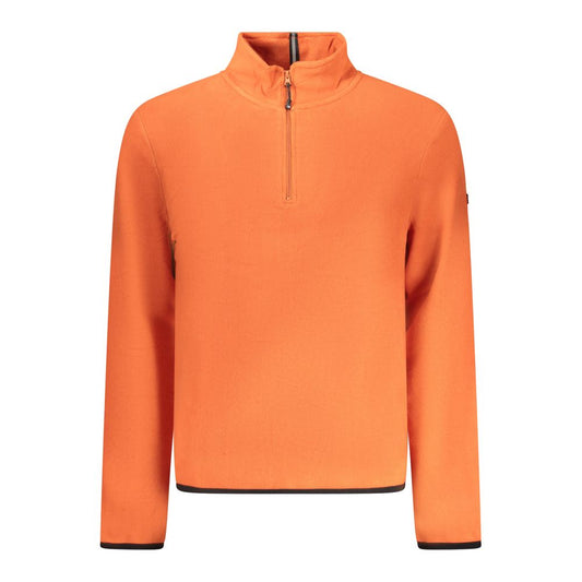 Norway 1963 Orange Polyester Men Sweater