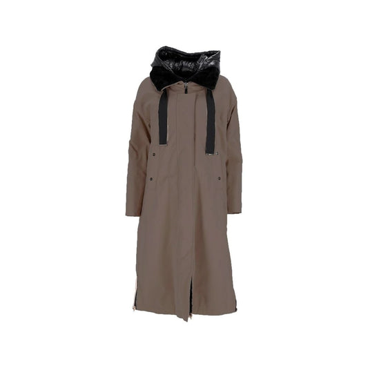 Herno Brown Polyester Coat