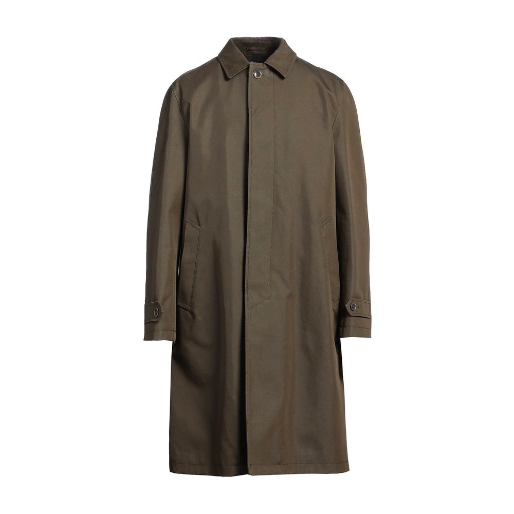 Herno Green Cotton Coat