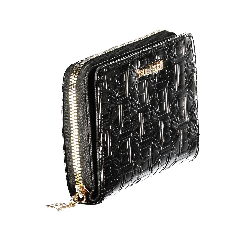 Laura Biagiotti Black Polyethylene Women Wallet