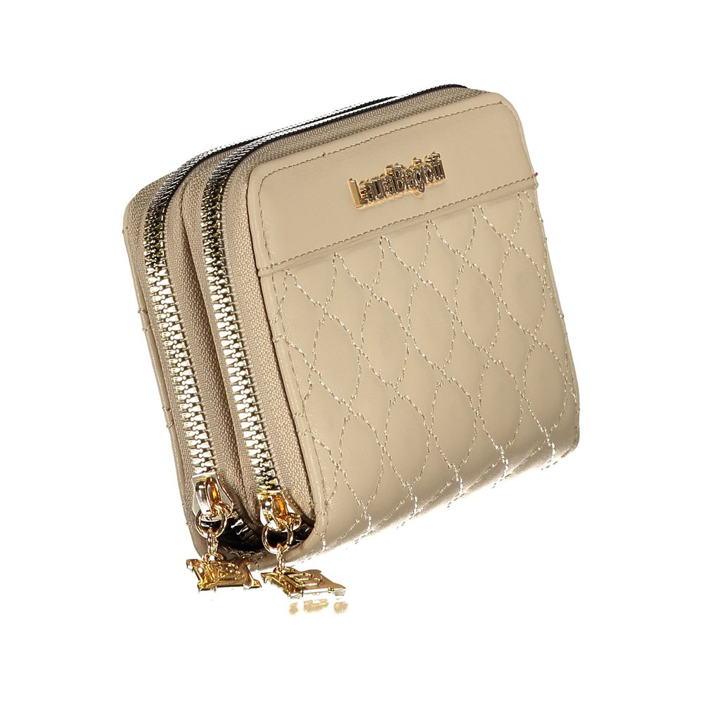 Laura Biagiotti Beige Polyethylene Women Wallet