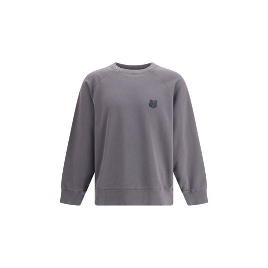 Maison Kitsuné Gray Cotton Sweatshirt