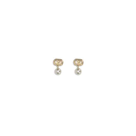 Valentino Garavani Gold Metal Earrings